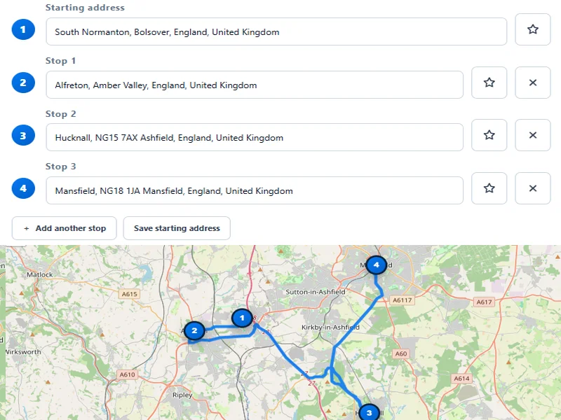 Sqrify Route Optimizer